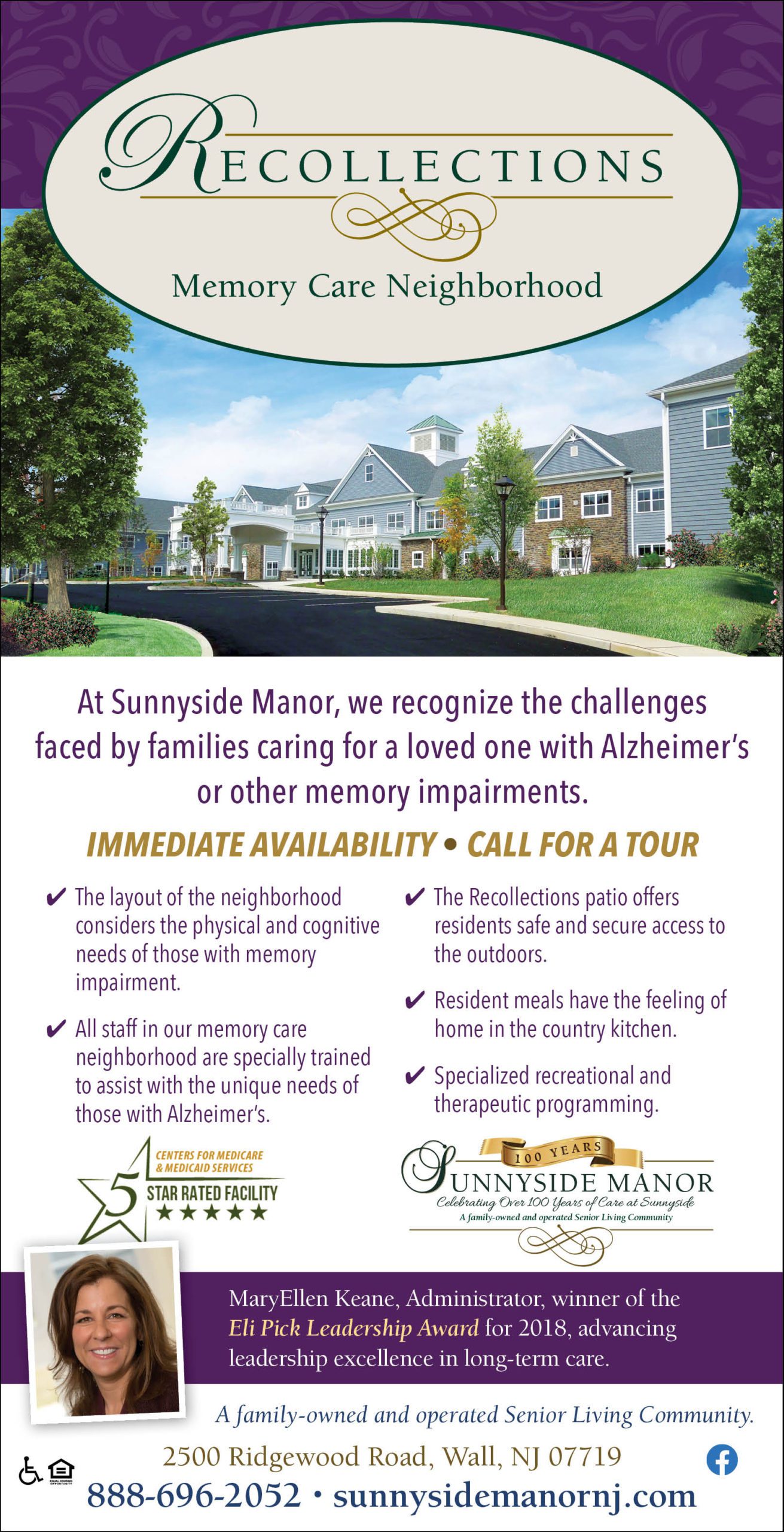 Recollections Memory Care at Sunnyside Manor