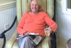 image of assisted living resident relaxing