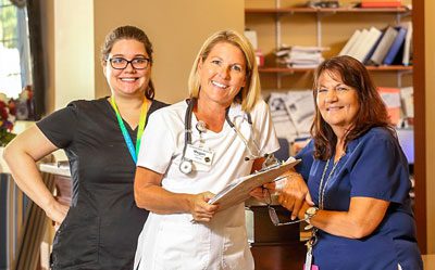 image of nurses in wall nj skilled nursing