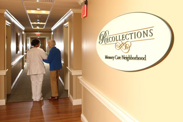 image of memory care neighborhood