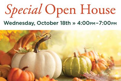 special open house